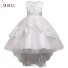 Женское платье с цветочным принтом и бантом