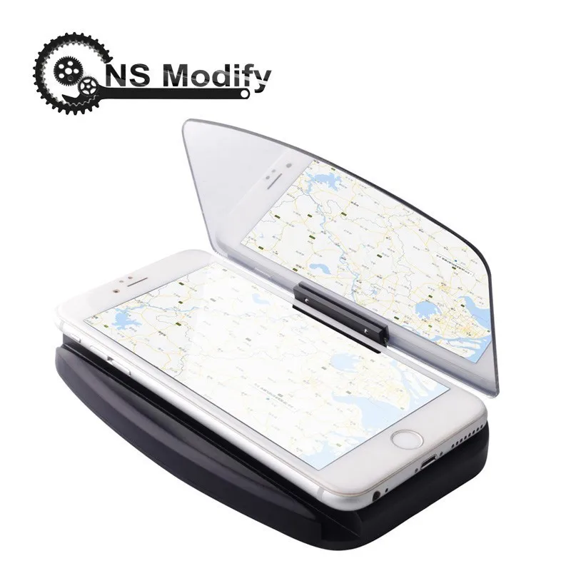 NS модифицированный автомобильный проектор для лобового стекла HUD Дисплей