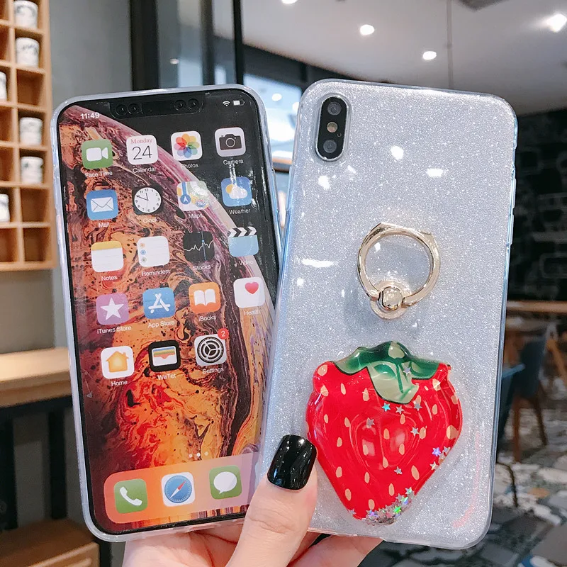 Чехол Quicksand для Redmi Note 7 чехлы Xiaomi 6 5 Pro 4X 4 Plus 6A 5A 4A 3X 3S фруктовый чехол с