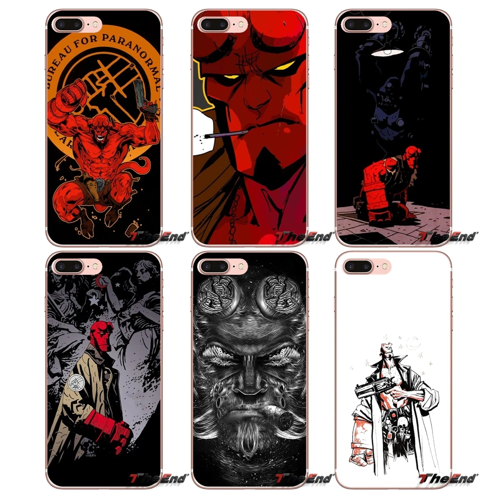 Silicone Phone Covers american Comics hellboy For Huawei G7 G8 P7 P8 P9 Lite Honor 4C 5X 5C 6X Mate 7 8 9 Y3 Y5 Y6 II 2 Pro 2017 | Мобильные