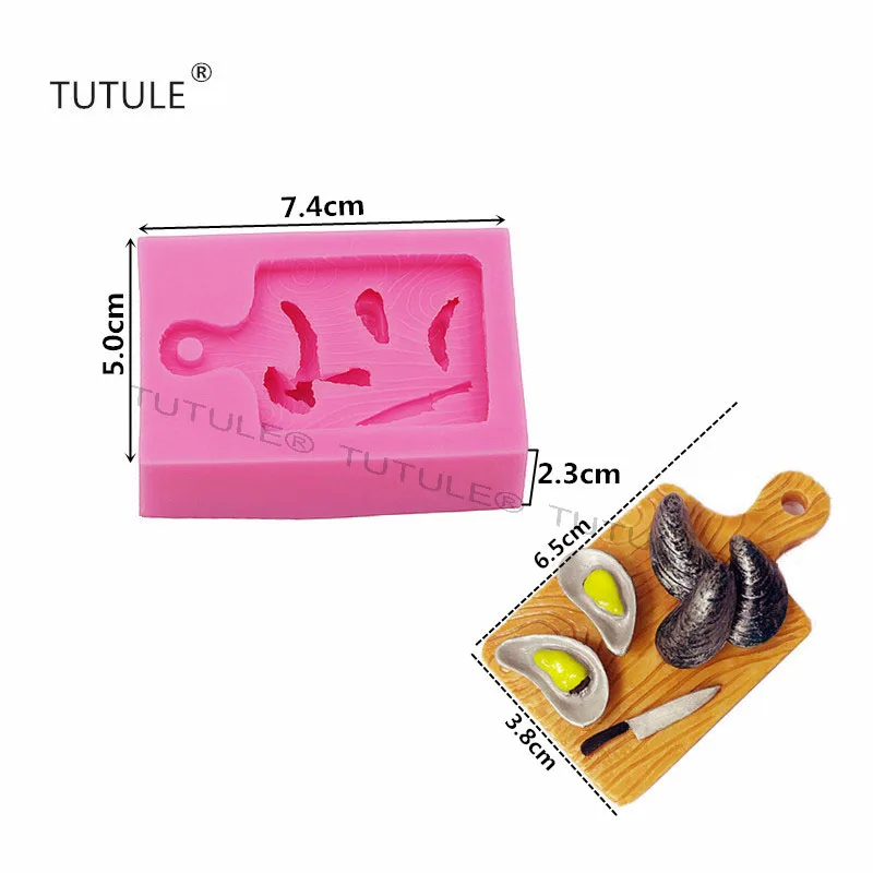 Гаджеты формы для шоколада в форме раковины под морем выпечки конфет вечерние