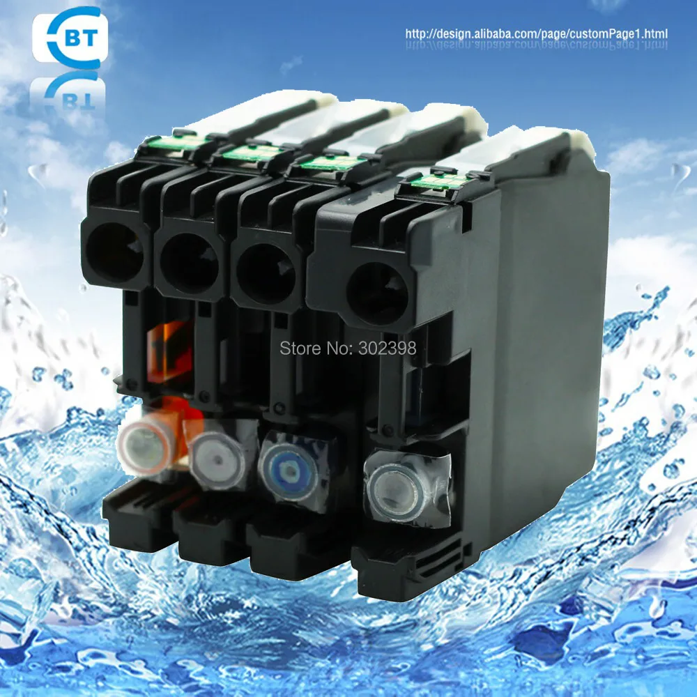 

4PCS Compatible brother LC133 ink cartridge for DCP-J152W J172W printer