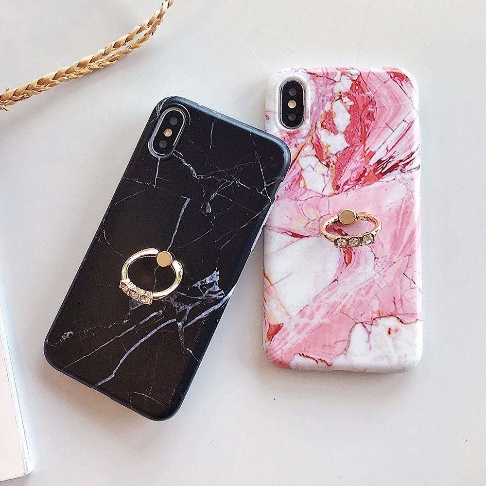 Классический Мраморный чехол SUYACS для телефона iPhone 11 Pro Max XR XS 6 6S 7 8 Plus X