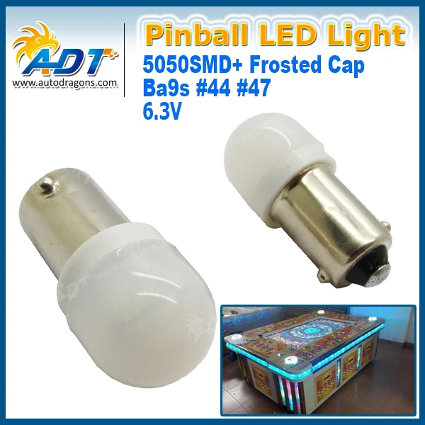 200 шт. 5050SMD + матовый колпачок крышки объектива Ba9s #44 #47 6 3 В светодиодные лампы |