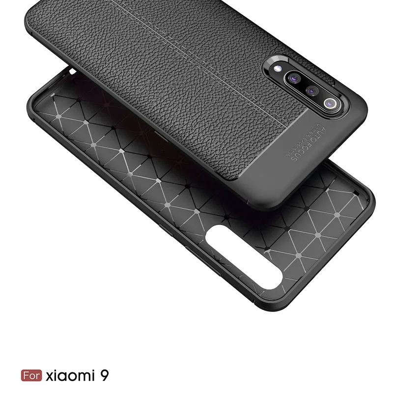 Xiao mi 9 Чехол для мобильного телефона Матовый и антидетонационный силикагель