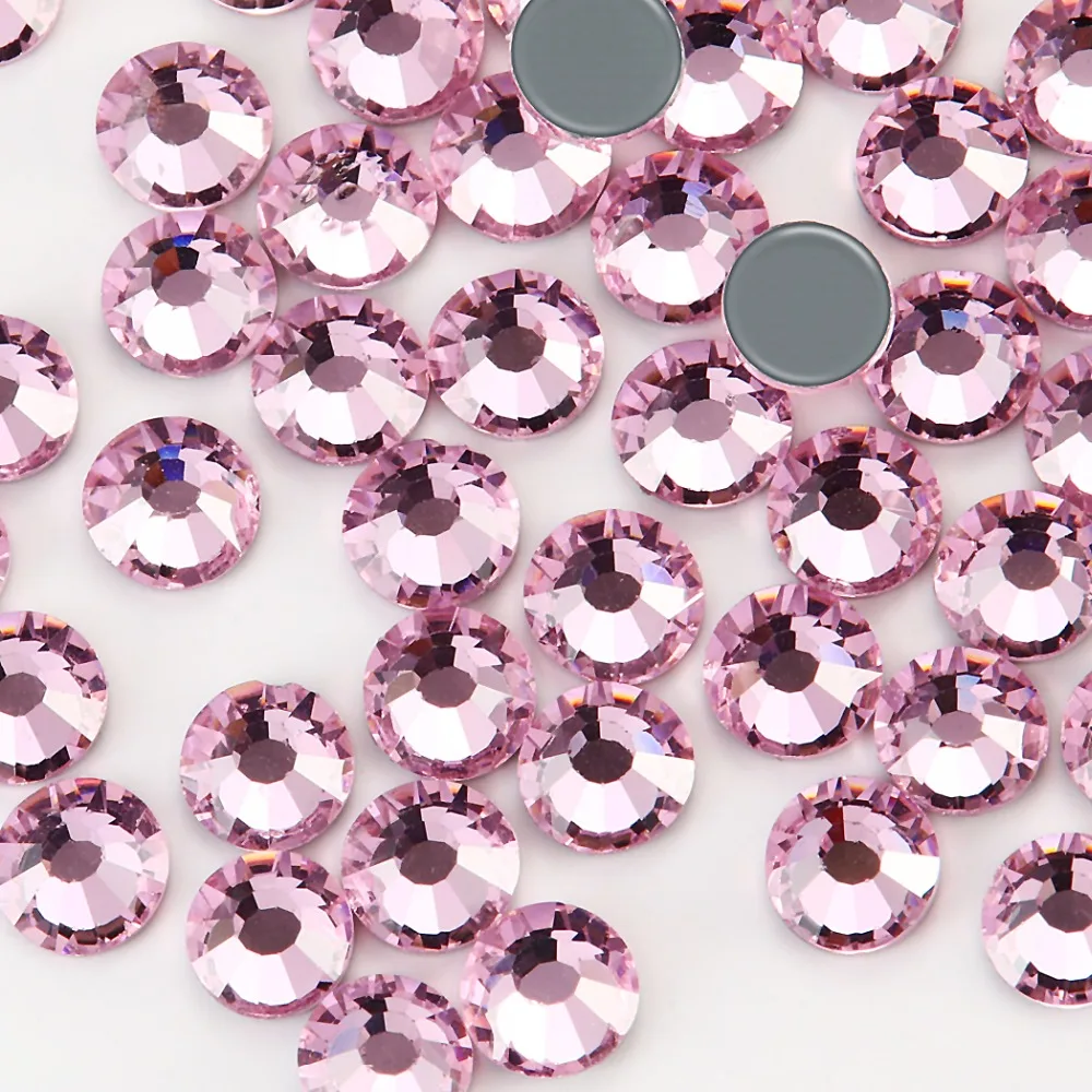 Новый светильник SMC Cut Light Rose Iron on Стразы ss16 ss20 ss30 Hotfix класса s AAAAA для роскошных
