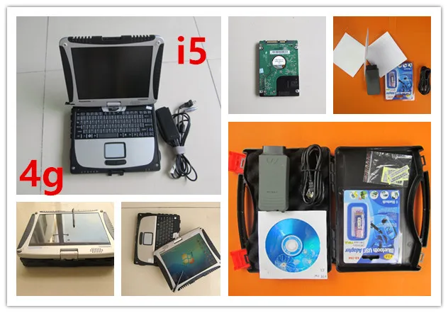 Полный чип vas 5054a odis v5.26 + elsawin 6 для vw elsain 5 3 audi hdd 500 Гб ноутбук cf19 i5 4g сенсорный экран