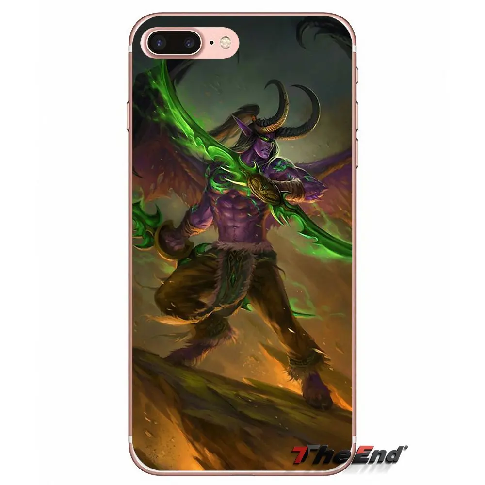 Illidan World of Warcraft WoW мягкий чехол для Xiaomi Redmi 4 3 3S Pro Mi3 Mi4 Mi4i Mi4C Mi5 Mi5S Mi Max Note 2 4|note 2|world warcraft