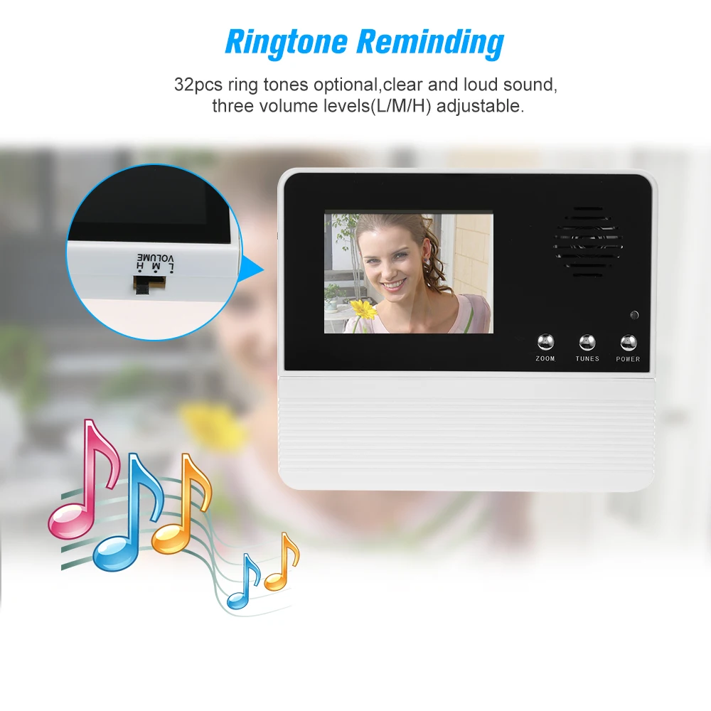 Цифровой дверной глазок с ЖК дисплеем TFT 2 8 дюйма камера для электронный цифровой