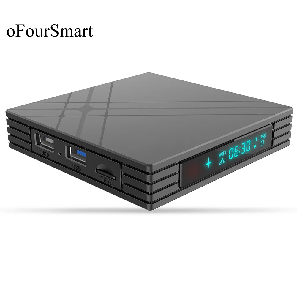 H6 мини Android 7 0 tv Box Allwinner четырехъядерный 3 ГБ ОЗУ 32 Гб ПЗУ A53 64 бит wifi смарт