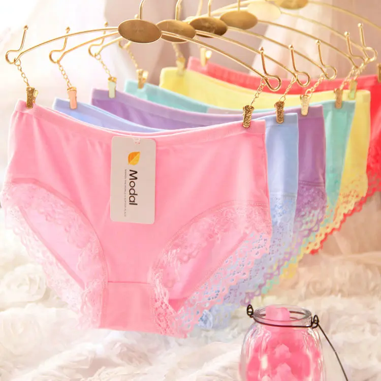 Трусики женские эластичные из модала и хлопка Размеры M XL|Женские трусики| |