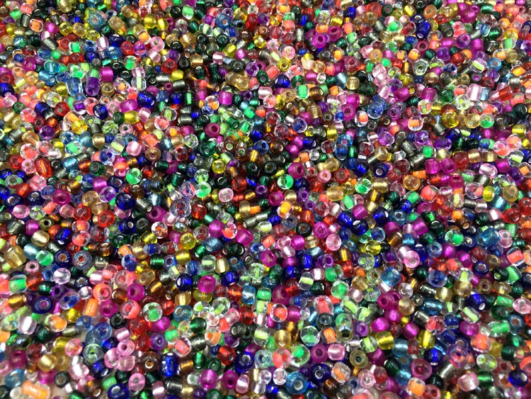 Опт 2/3/4 мм ручная Оросительная насадка бисер из чешского стекла для украшения