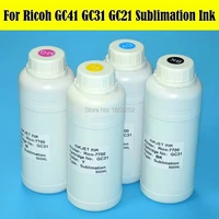 4color x 500ml gc31 sublimation ink for ricoh gxe3300gxe5500gxe2600gxe5050ngxe5550n printer ink