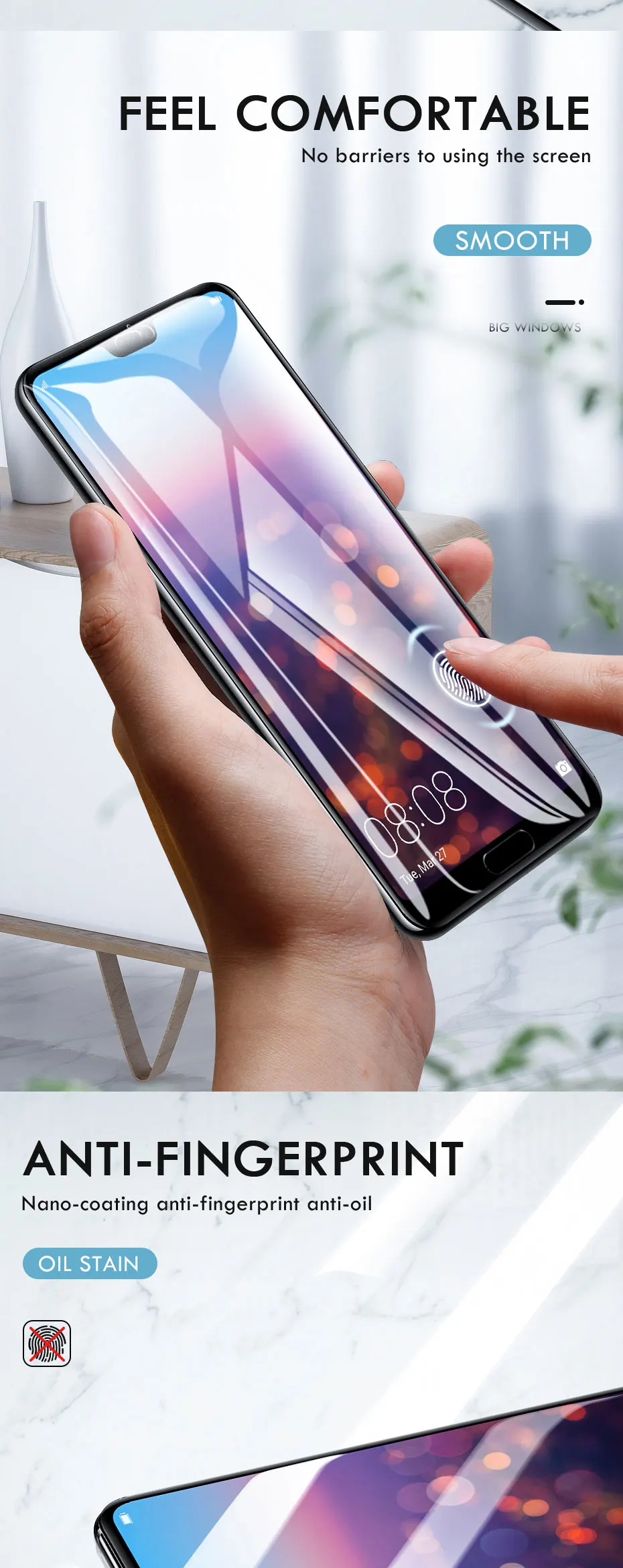 ZNP 15D закаленное стекло для huawei P30 P20 P10 Lite Защитная пленка для экрана для Honor 9 lite 10 huawei P30 P20 Pro защитное стекло