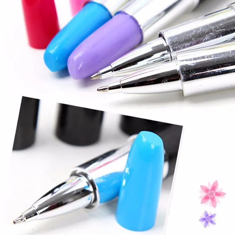 Шариковая ручка в форме помады 3 шт./лот | Канцтовары для офиса и дома