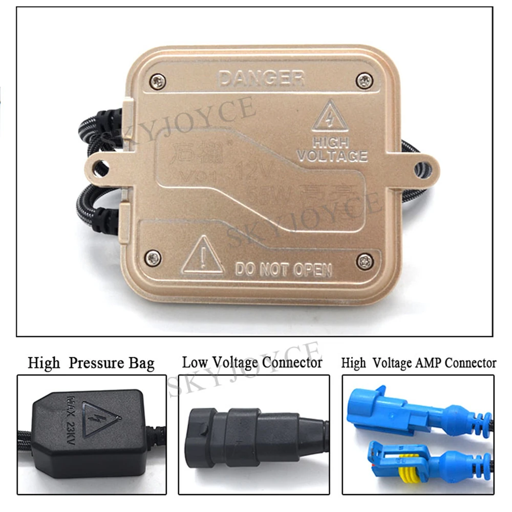 SKYJOYCE New Premium Быстрый старт 55 Вт Ксеноновые балласт для Xenon H1 H7 H11 D2H Быстрый Яркий фара комплект AC 12 В балласт