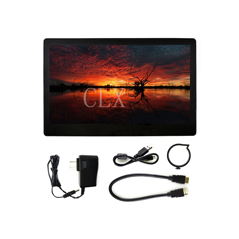 Raspberry Pi 11 6 дюймовый VGA/HDMI HD дисплей IPS экран емкостный сенсорный из закаленного