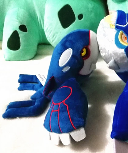 29cm Редкий официальный PRIMAL KYOGRE(рубиновый и сапфирный) Kaiorga Plushie - Цвет: 29cm