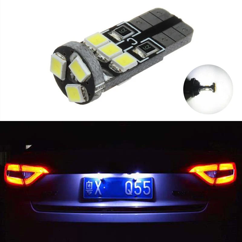 Яркий белый светодиодный номерной знак BOAOSI 1x T10 2835SMD для mazda 3 Axela 6|Фара авто в