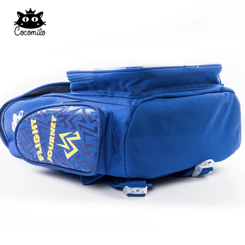 Cocomilo Brand Fighter pattern School Bag Orthopedic School Backpack Satchel for Boys Children Reflective Mochila Infantil Cheap