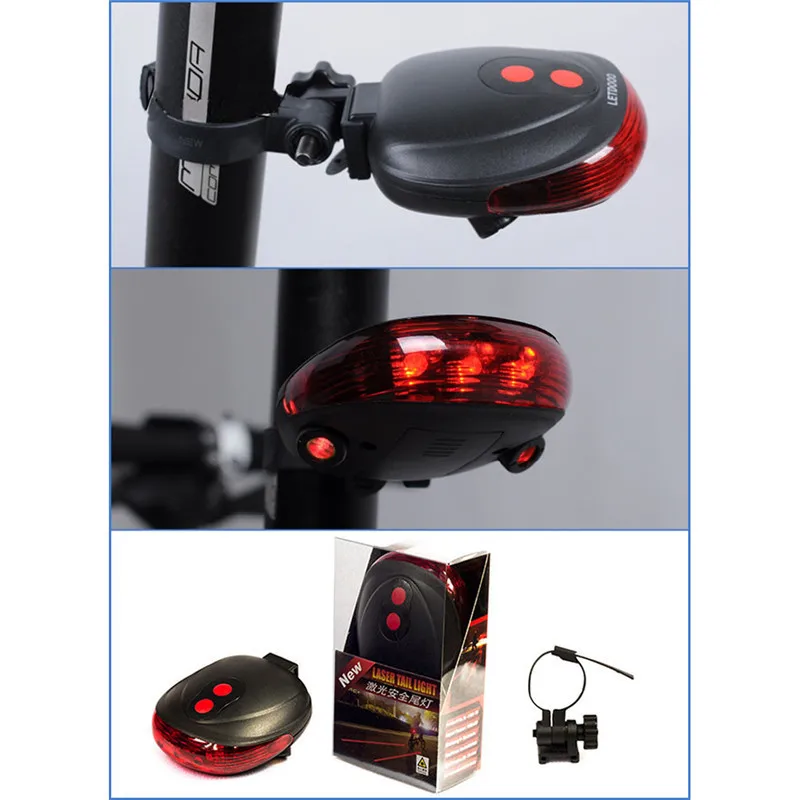 Автомобильный светильник лазерный задний фонарь для мотоцикла велосипеда 5