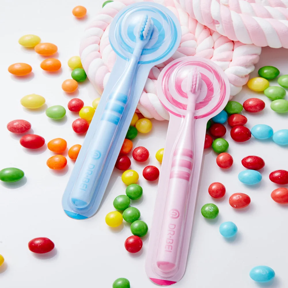 In stock Xiaomi Doctor B Kids Tooth Mi Brush Deep Clean Soft Sandwish-bedded Toothbrush Oral Care Health for Children