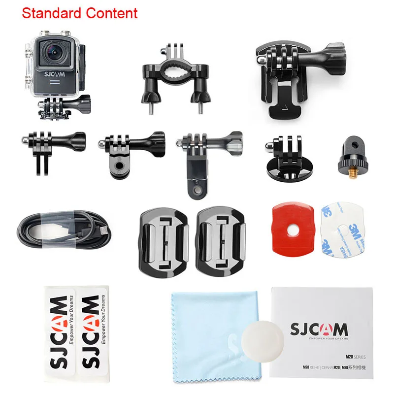 Экшн камера SJCAM M20 AIR Wi Fi 1080P 30 м водонепроницаемая NTK96658 12 МП оригинальный 1 5 &quotЖК