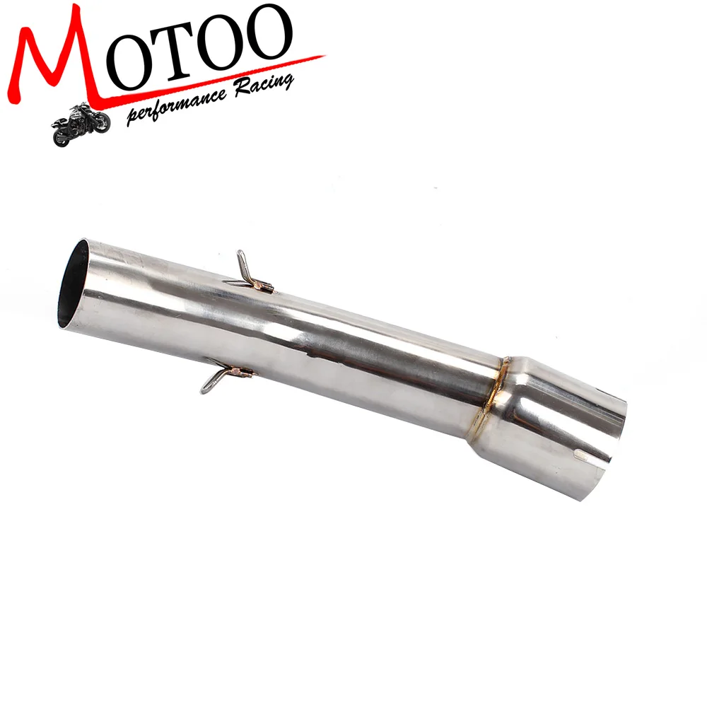 

Motorcycle Exhaust middle pipe Muffler for YAMAHA FZ1 FZ1N FZ1000 2006 2007 2008 2009 20102015 link pipe without exhaust