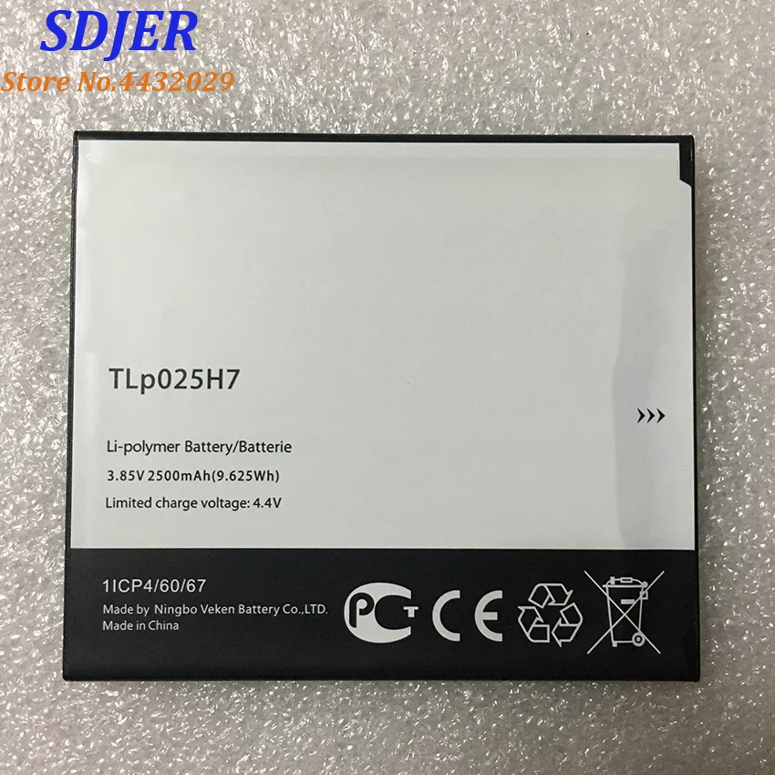 3 85 V 2500 мА/ч TLp025H1 & TLp025H7 для Alcatel OneTouch Idol 4 OT 5051X 5051D Батарея|Аккумуляторы мобильных