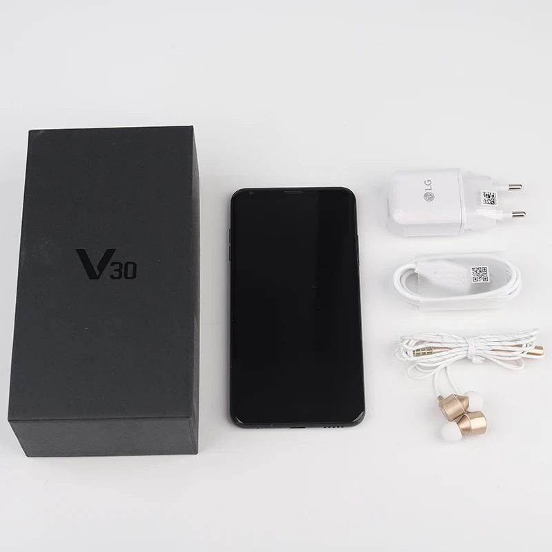 Оригинальные разблокированные Мобильные телефоны LG V30 H931 US998 H930DS 4G LTE ram 4GB rom 128GB Dual