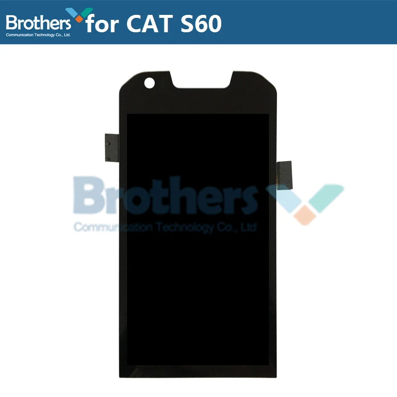 Screen No Frame ЖК-дисплей для CAT S60, ЖК-экран для CAT S60, ЖК-дисплей в сборе, сенсорный экран, дигитайзер, запасные части для ремонта, протестированная работа - Цвет: Screen No Frame