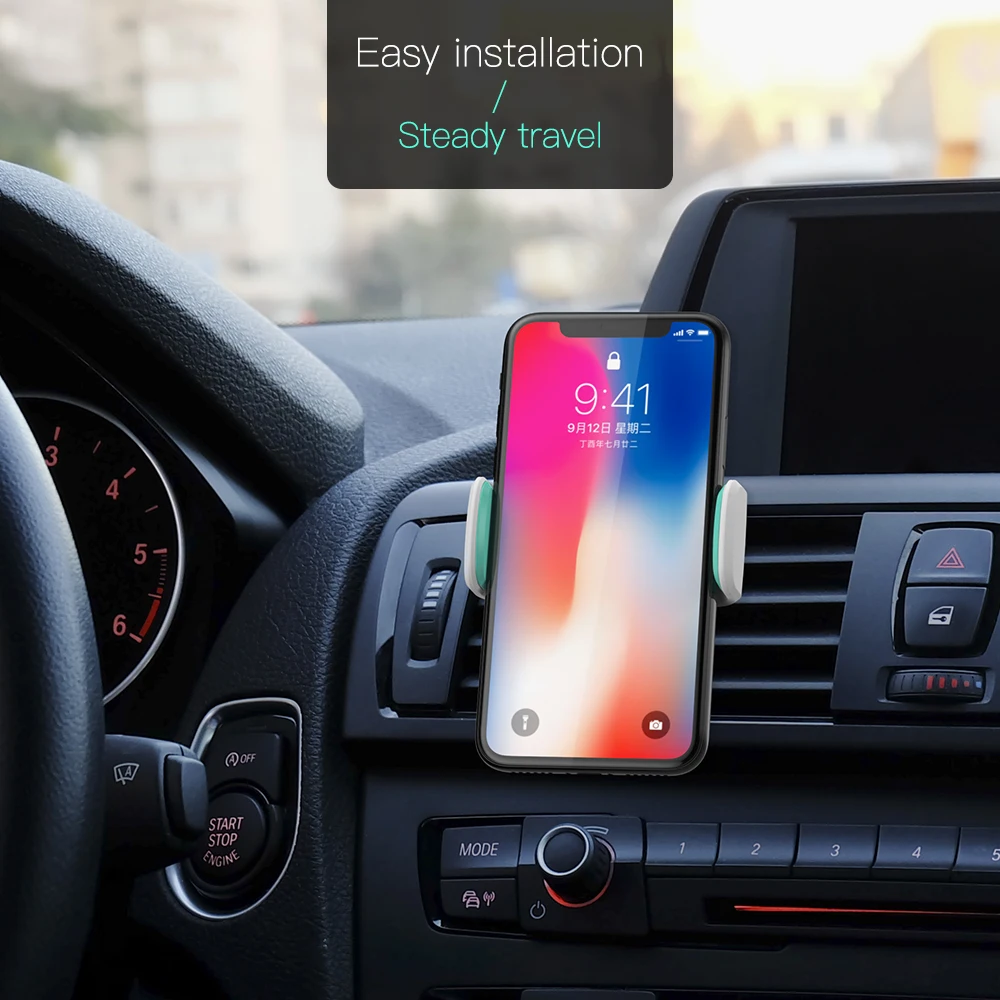 Автомобильный держатель для телефона KEYSION iPhone XS X Samsung S8 автомобильный с