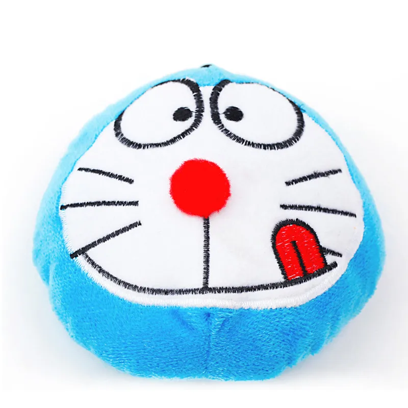 Бесплатная доставка Симпатичные Doraemon кошка в горошек Жевательная игрушки Pet