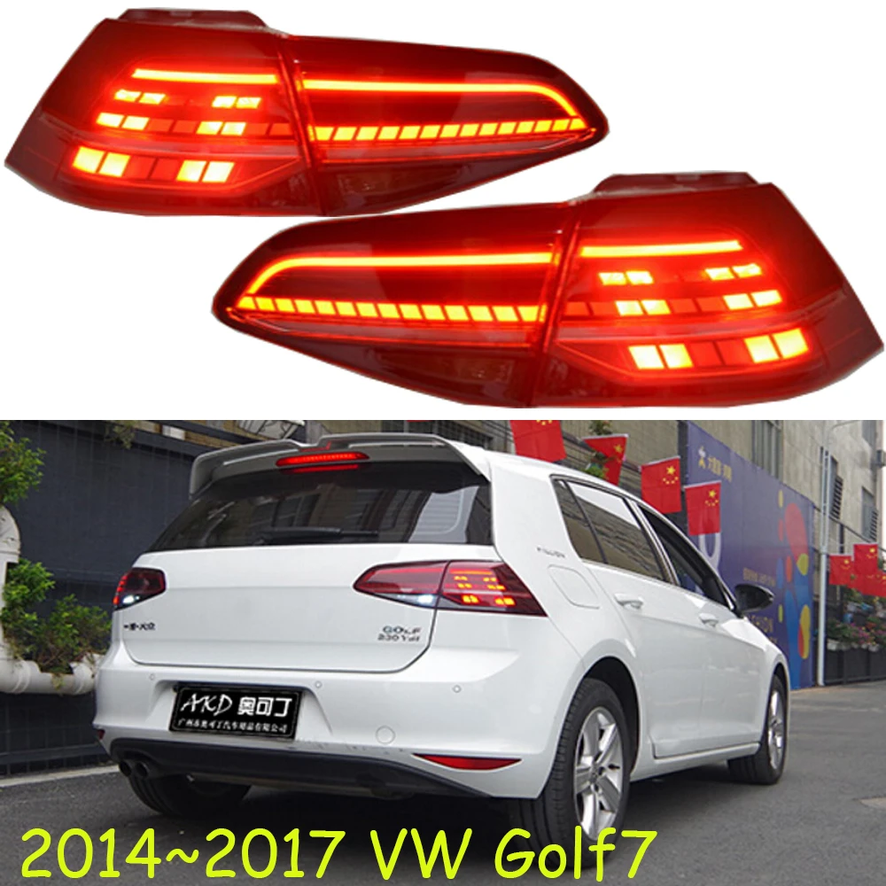 4 шт. Автомобильный дизайн Golf7 задние фонари для 2014 2015 2016 2017 задних сигнальных