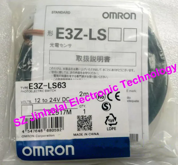 

E3Z-LS63 2M BY OMS New and original OMRON Photoelectric switch 12-24V DC