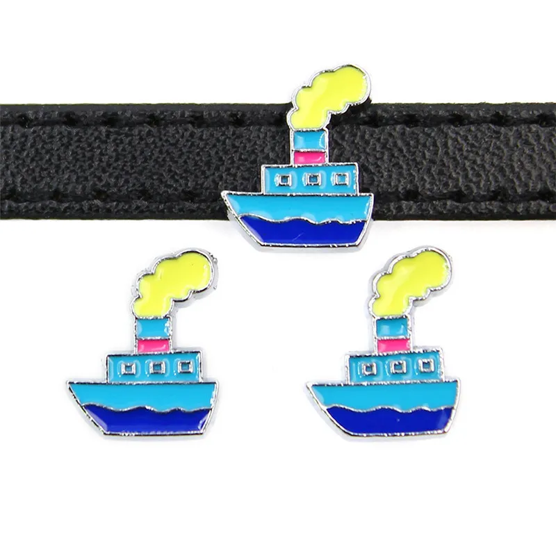 Красочные эмалированные фехтования спортсмена доллар США 8 мм слайдер амулеты