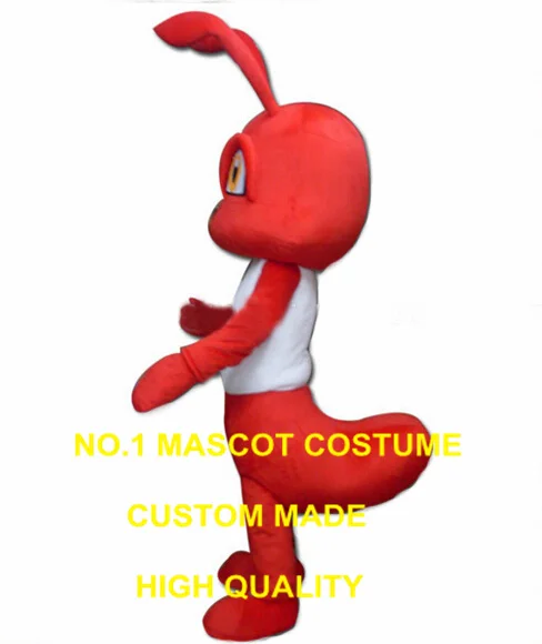 red ant mascot costume factory direct wholesale adult size advertising cartoon fire ant insect theme anime cosplay costumes 2868
