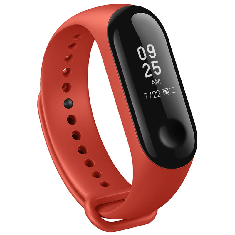 Add Orange Strap Xiaomi mi Band 3 умный Браслет mi band 3 браслет OLED часы фитнес-трекер для измерения сердечного ритма 5 АТМ Водонепроницаемый Обновление Xio mi Band 2 - Цвет: Add Orange Strap