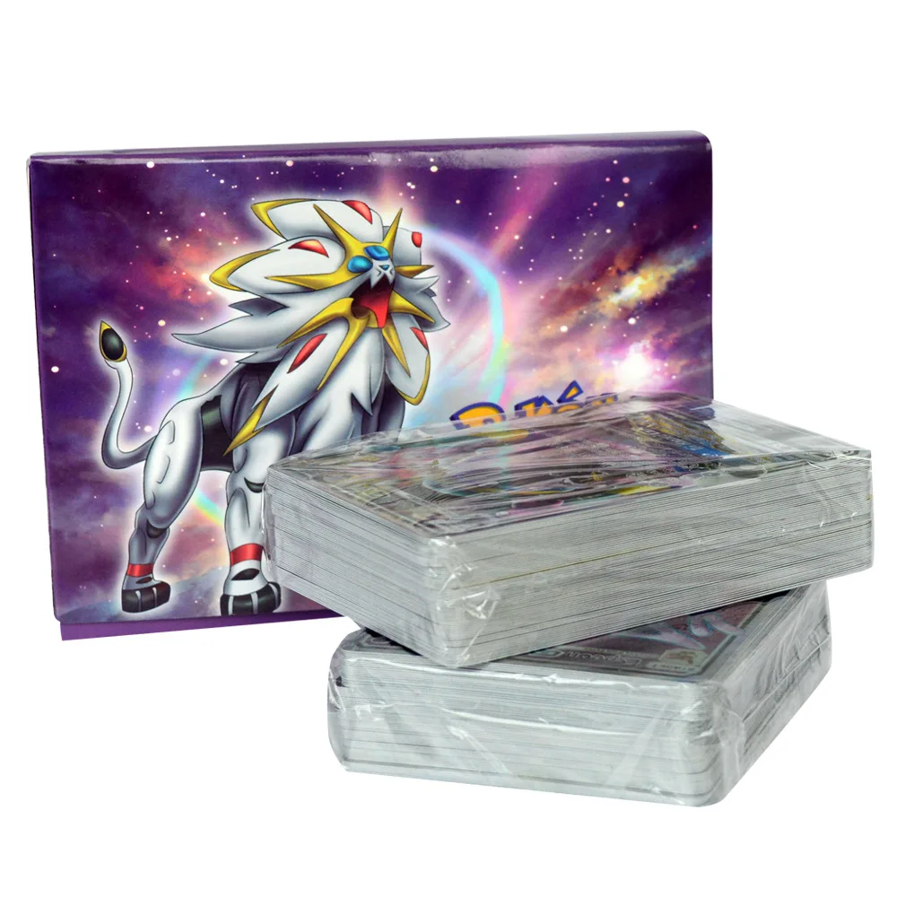200, 100, 60 шт., без повтора, для pokemones, GX EX, Мега карты, игрушка, игра, битва, карт, торговля, энергия, блестящие карты, детская коллекция