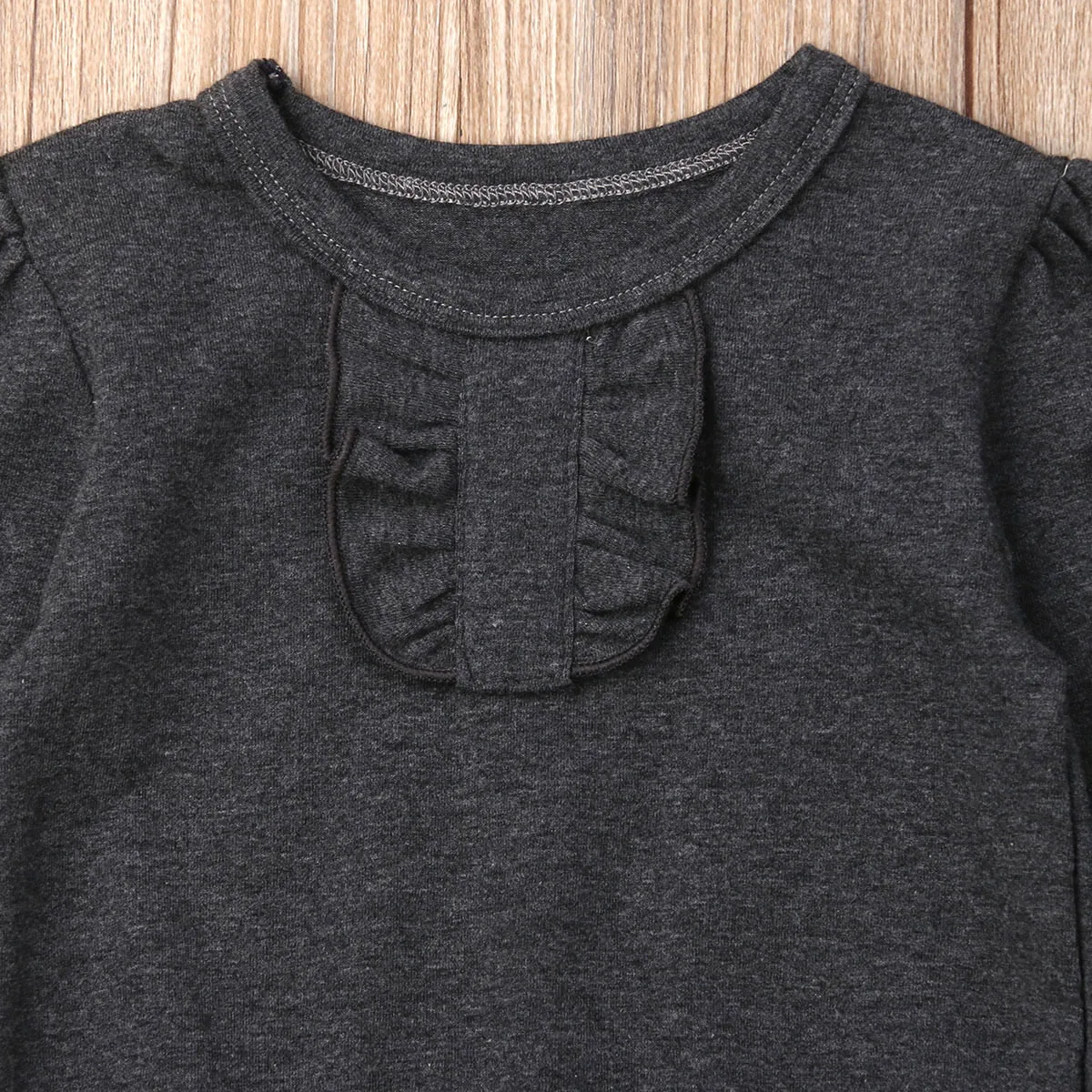 Осень 3 шт./партия милая одежда в полоску для маленьких девочек гимнастический