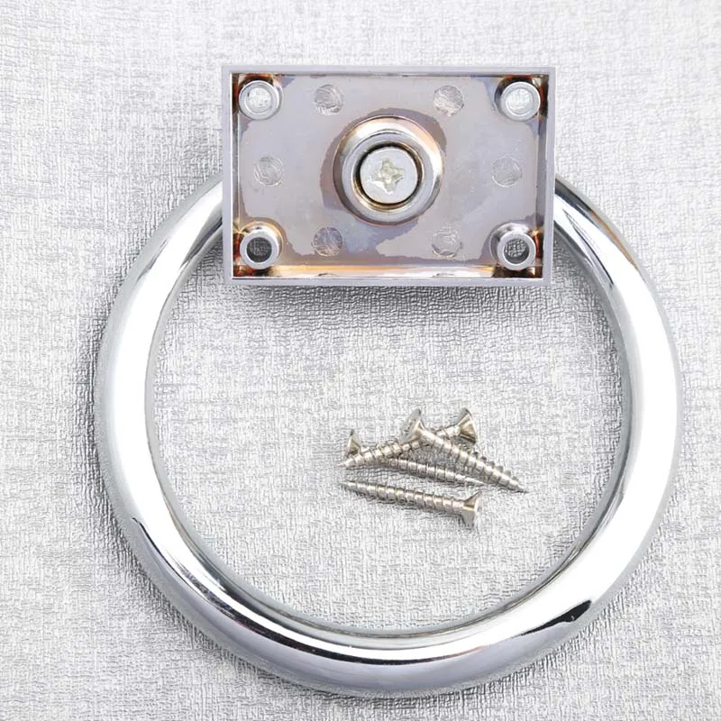 Современная мода падение кольцо серебро хром диван стул тянуть ручка бронза