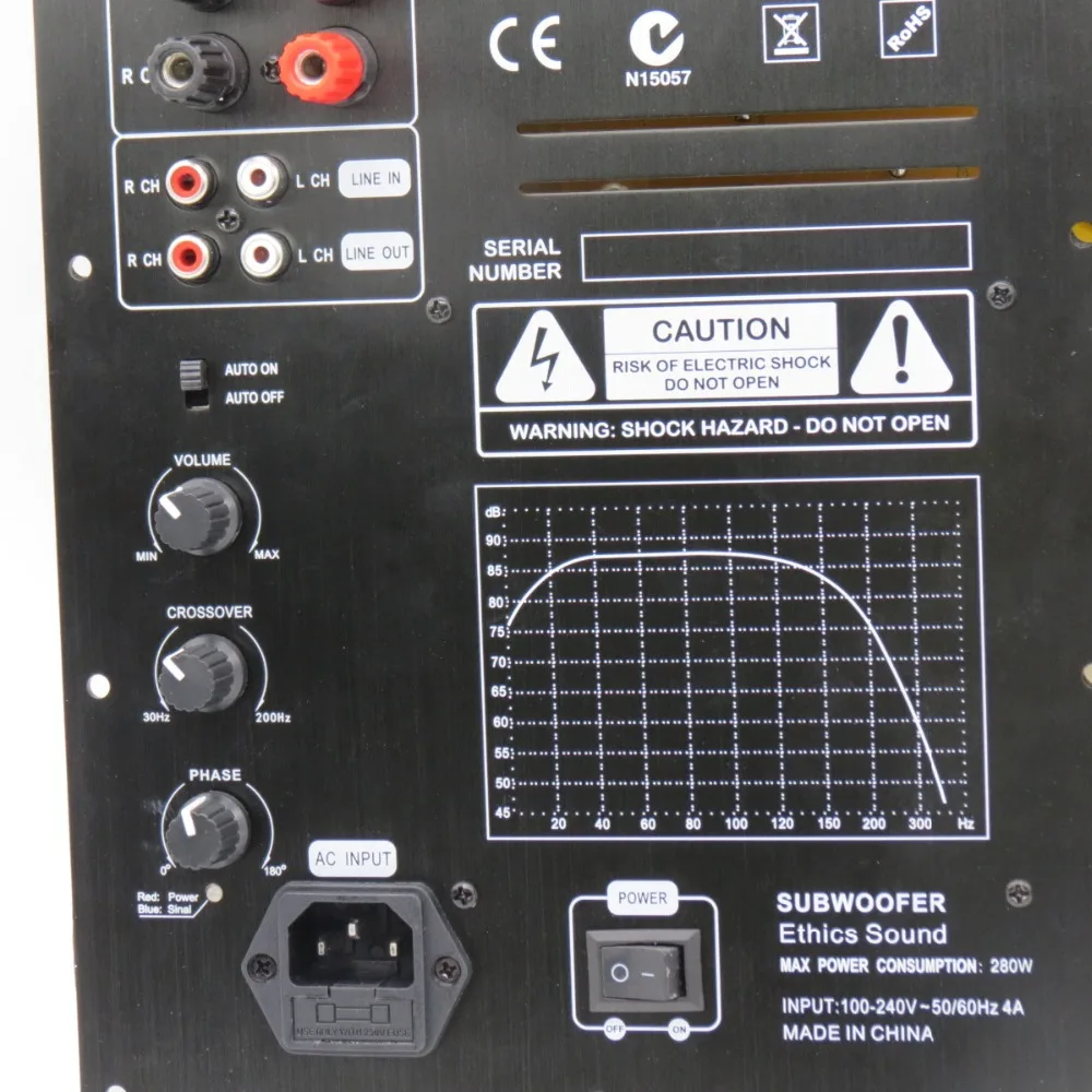 Новая сборка высокомощный 280 Вт 1,0 цифровой HIFI сабвуфер усилитель доска активный усилитель доска домашний усилитель для сабвуфера