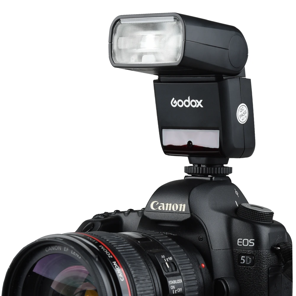 Godox Mini Speed lite TT350C TTL 2 4G Беспроводная Высокоскоростная синхронизация 1/8000s GN36