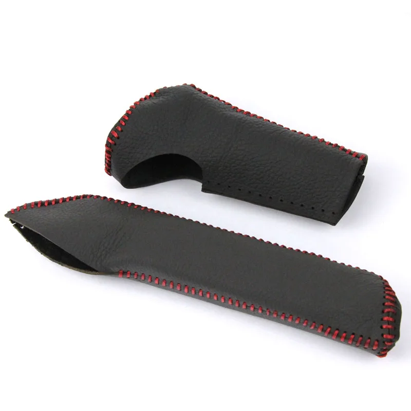 Чехол из натуральной кожи с ручкой переключения передач и ручным тормозом для Honda