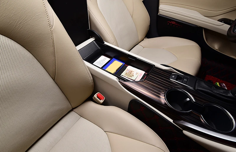 Подходит только для автомобилей с левым рулем! 1 шт. Пластик подлокотник ящик