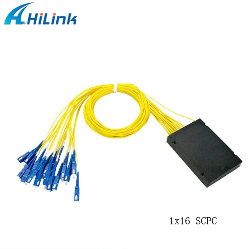 10 шт. ПЛК-Сплиттер SC/PC FTTH волоконно-оптический 1x16 ПЛК ABS коробка | Мобильные