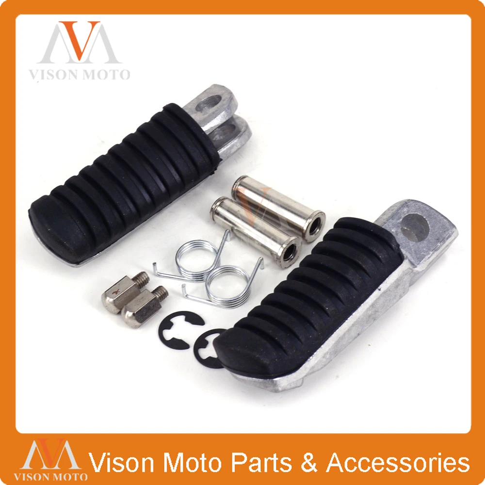 Передние Подножки для KAWASAKI EX250 NINJA 250R 2008 2009 2010 2011 2012 2013 ZZR1100 ZZR 1100 ZX9R|front foot pegs|foot pegsfront
