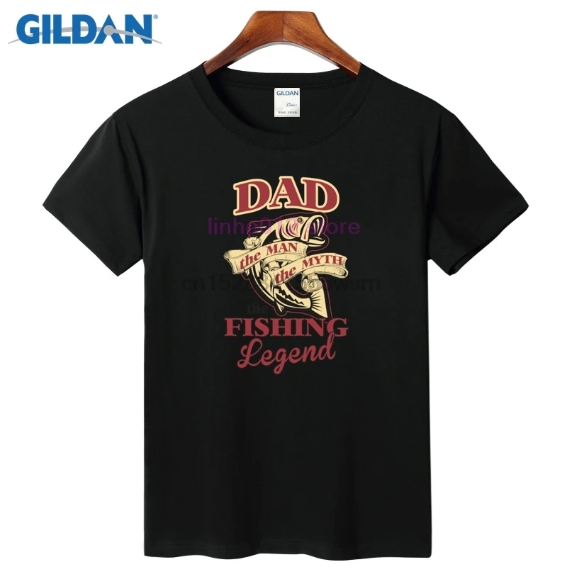 Dad Fishinger Legend t shirt Sites 2019 дизайн рубашка большого размера недорогие футболки