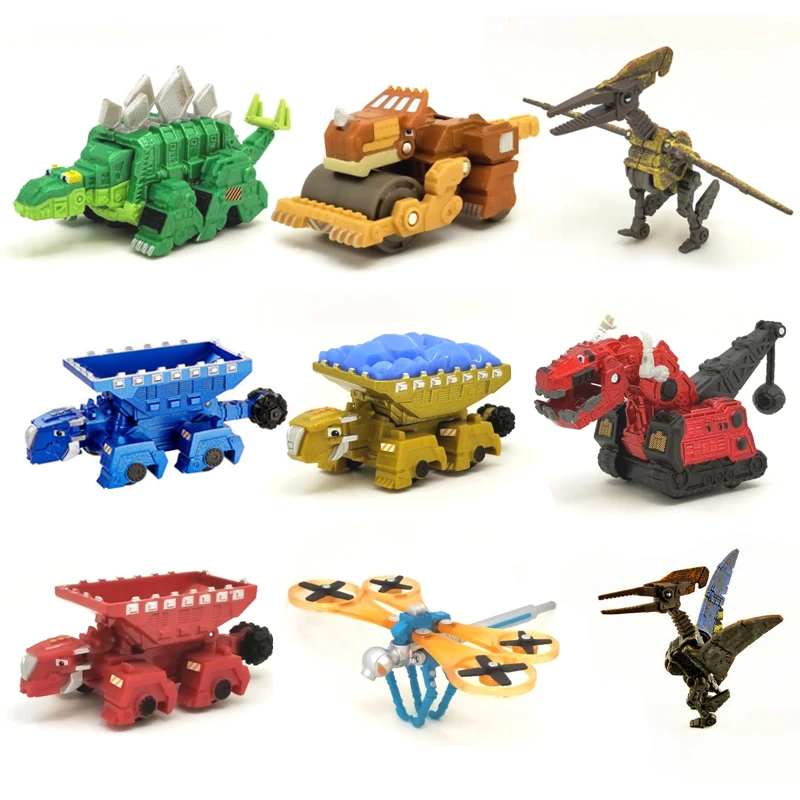 Dinostrux-CamiÃ³n de dinosaurios extraÃ­ble, Mini modelos de coche de juguete, juguetes para...