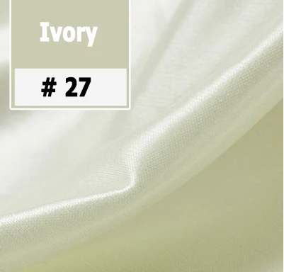 2 Ivory 0,8x3 м двойные складки блестящий белый стол юбки для свадебного стола украшение стола стол плинтус событие банкет Декор - Цвет: 2 Ivory